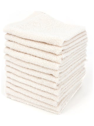 Lot de serviettes invité ALPHA 12 pièces