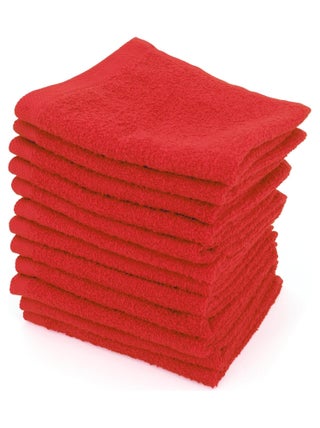 Lot de serviettes invité ALPHA 12 pièces