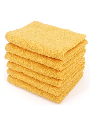 Lot de serviettes invité ALPHA 6 pièces