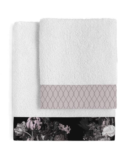 Lot de serviettes Onyx "Happyfriday" - Kiabi Lot de serviettes Onyx "Happyfriday" - Kiabi