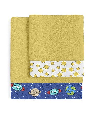 Lot de serviettes Space rocket "Happyfriday