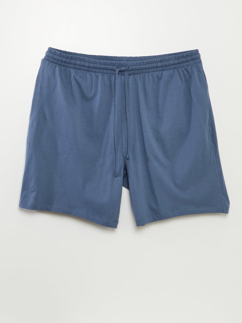 Short De Pyjama Homme En Modal - Léger, Doux, Avec Cordon Ajustable Et Poches - Confort Nuit