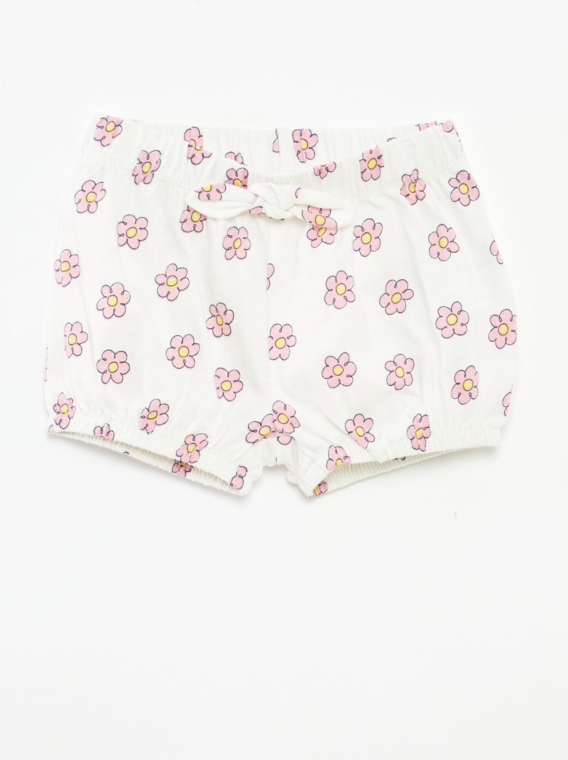 Lot de shorts avec nœuds - 2 pièces ORANGE - Kiabi