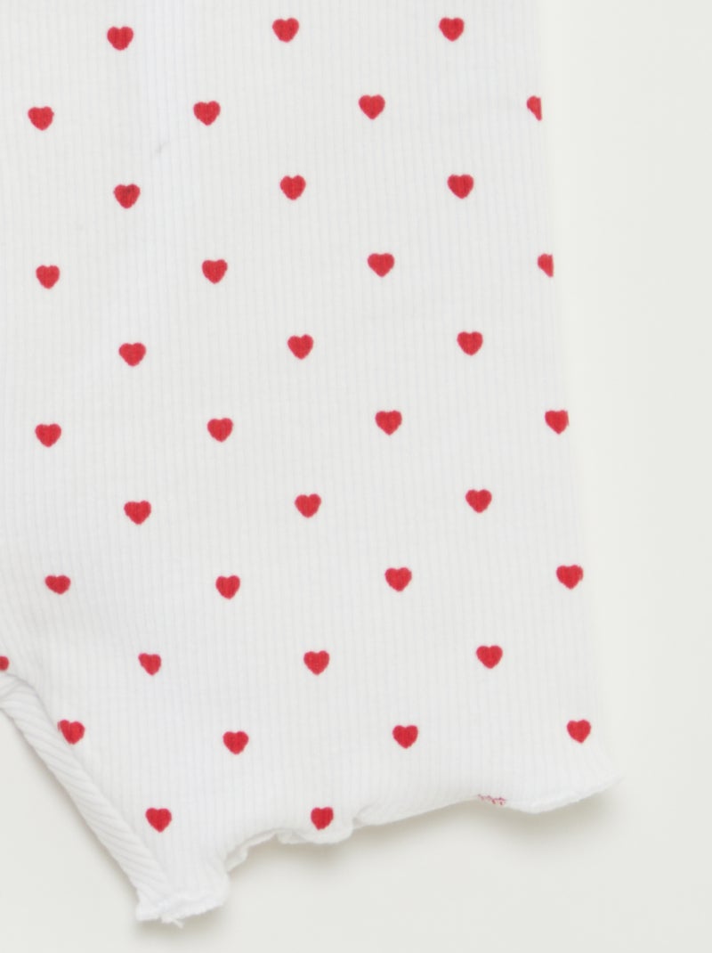 Lot de shorts cyclistes - 2 pièces BLANC - Kiabi