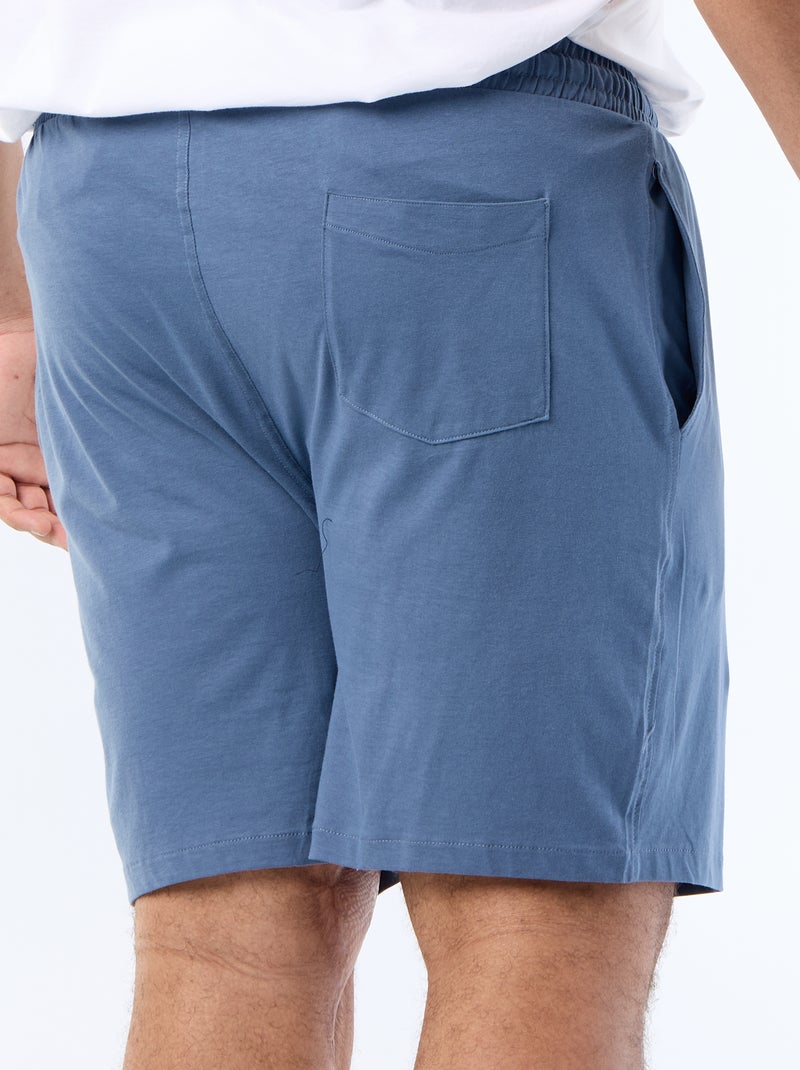 Lot de shorts de nuit - 2 pièces Bleu - Kiabi