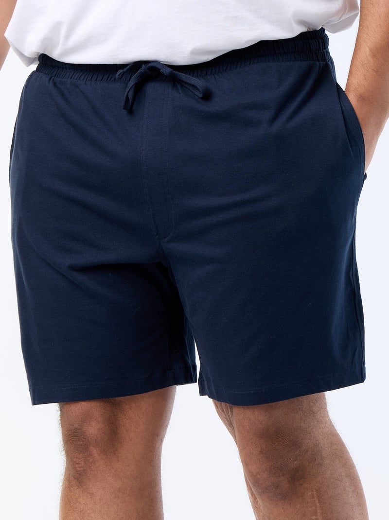 Lot de shorts de nuit - 2 pièces Bleu - Kiabi