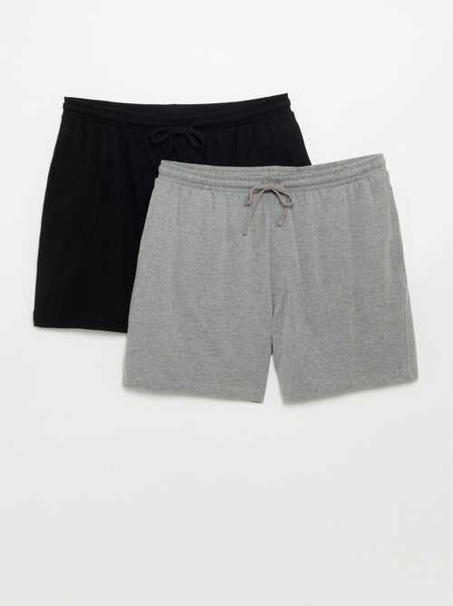 Lot de shorts de nuit - 2 pièces - Kiabi Lot de shorts de nuit - 2 pièces - Kiabi