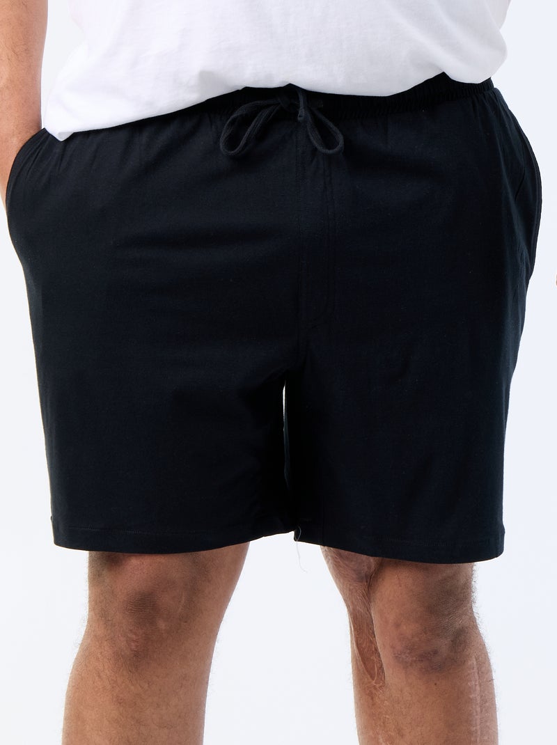 Lot de shorts de nuit - 2 pièces Noir - Kiabi