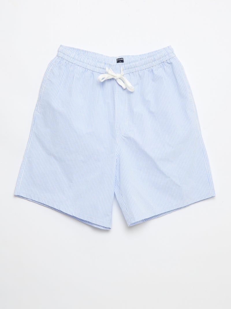 Lot de shorts de nuit avec poches - 2 pièces Gris - Kiabi