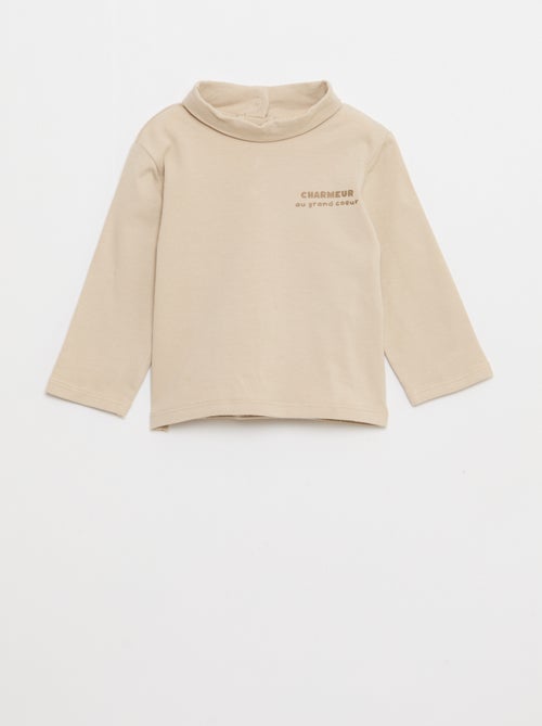 Lot de sous-pull à col montant - 2 pièces - Kiabi