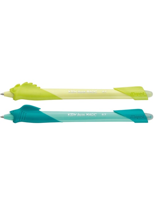 Lot de stylos effaçable kidy learn et recharges - Kiabi