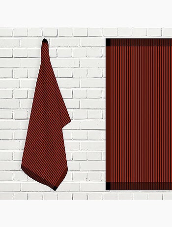 Lot de torchons de cuisine coton KENT, par Soleil d'ocre