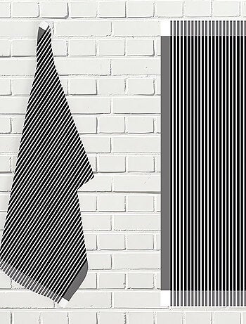 Lot de torchons de cuisine coton KENT, par Soleil d'ocre