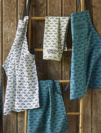 Lot de torchons imprimés en coton, Origins