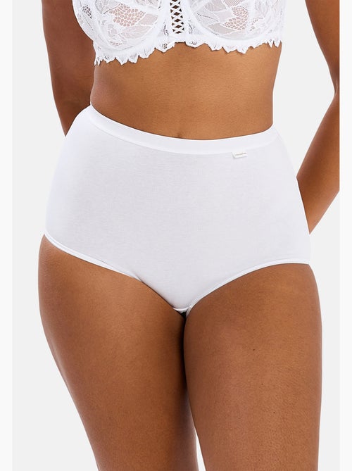 Lot de trois culottes Simplement Coton B Sans Complexe - Kiabi