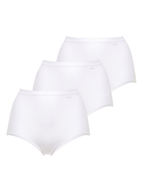 Lot de trois culottes Simplement Coton B Sans Complexe - Kiabi