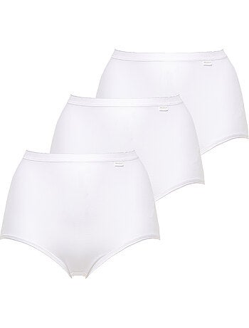 Lot de trois culottes simplement coton b sans complexe lingerie