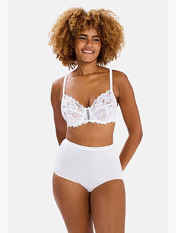 Lot de trois culottes simplement coton b sans complexe lingerie