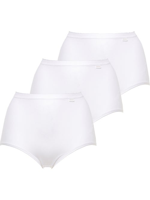 Lot de trois culottes simplement coton b sans complexe lingerie - Kiabi