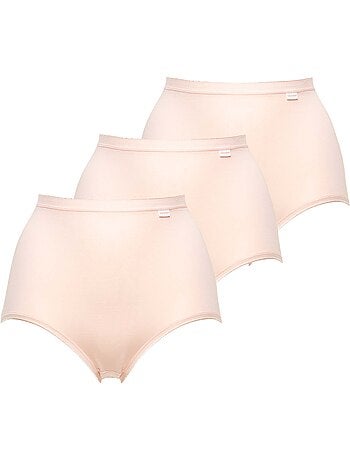 Lot de trois culottes simplement coton b sans complexe lingerie