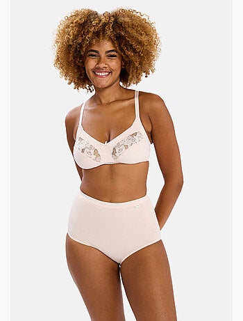 Lot de trois culottes simplement coton b sans complexe lingerie
