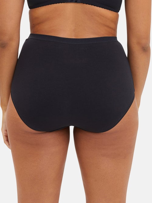 Lot de trois culottes Simplement Coton B Sans Complexe - Kiabi