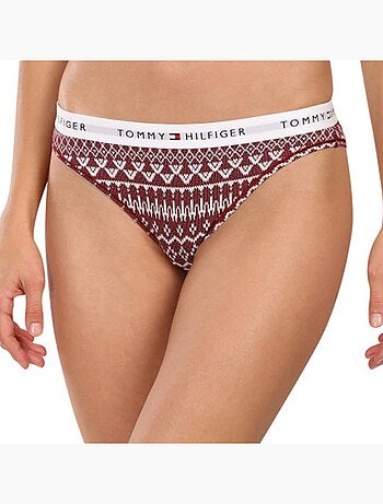 Lot de trois Slips Femme Tommy Hilfiger Gift
