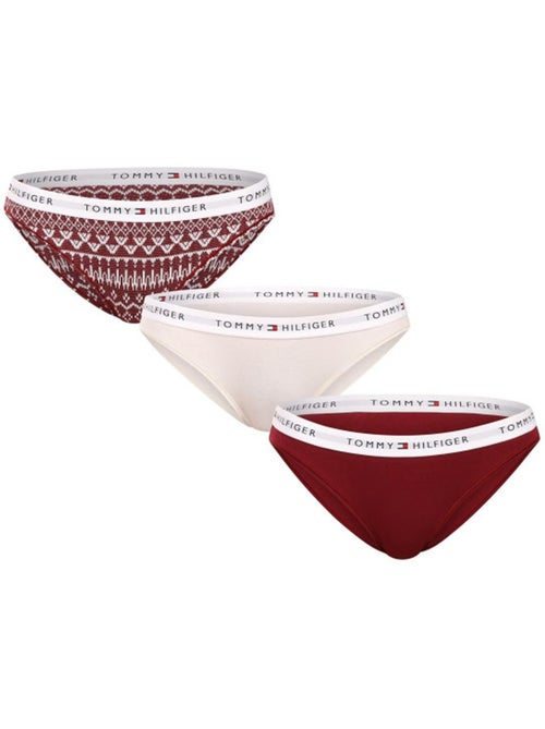 Lot de trois Slips Femme Tommy Hilfiger Gift - Kiabi