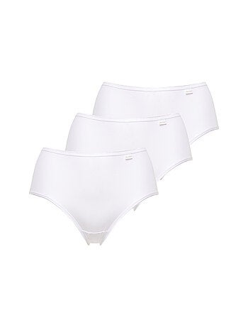 Lot de trois slips Simplement Coton B Sans Complexe