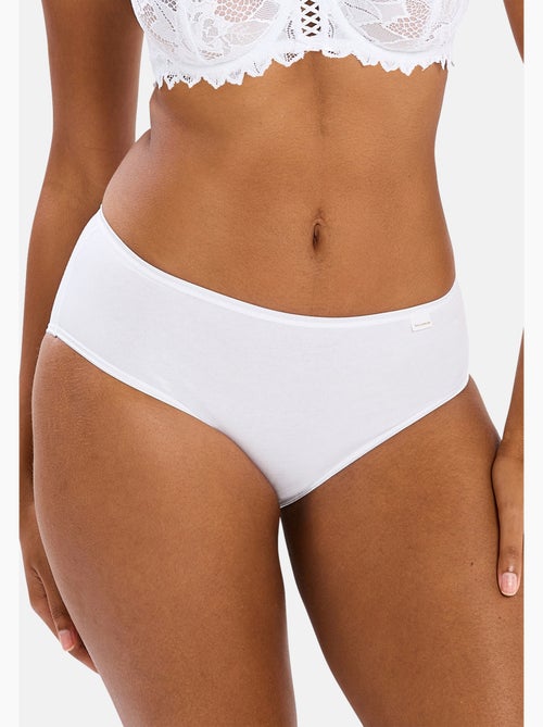 Lot de trois slips Simplement Coton B Sans Complexe - Kiabi