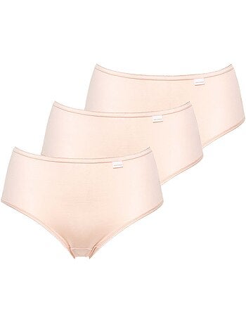 Lot de trois slips simplement coton b sans complexe lingerie
