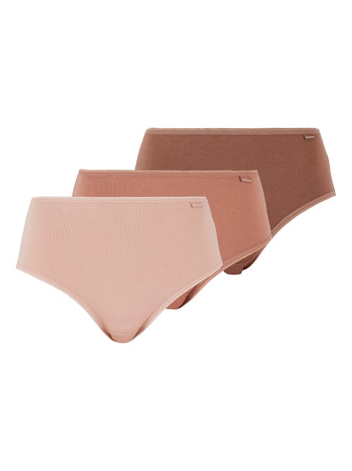 Lot de trois slips Simplement Coton B Sans Complexe - Kiabi