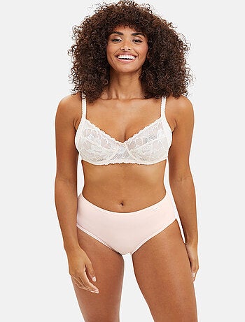 Lot de trois slips Simplement Coton B Sans Complexe