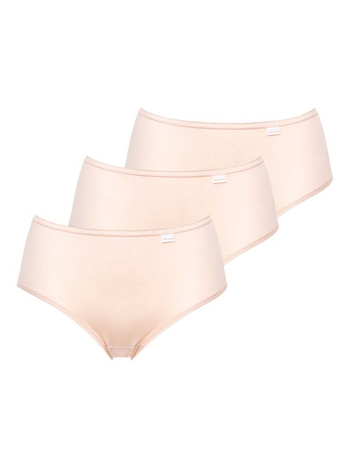 Lot de trois slips Simplement Coton B Sans Complexe - Kiabi