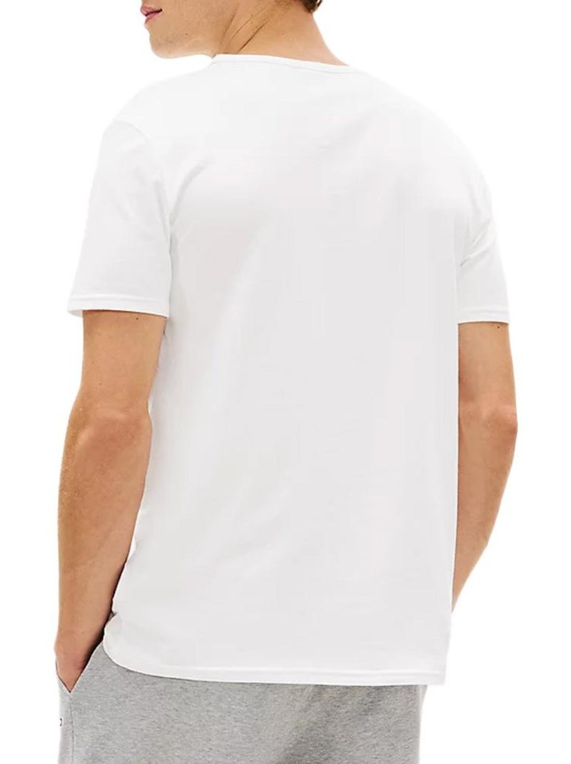 Lot de trois T-Shirt Homme Tommy Hilfiger Blanc - Kiabi