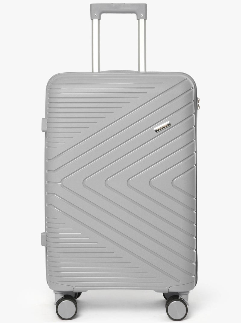 Lot de valises victoria travel polypropylene Gris Gris - Kiabi