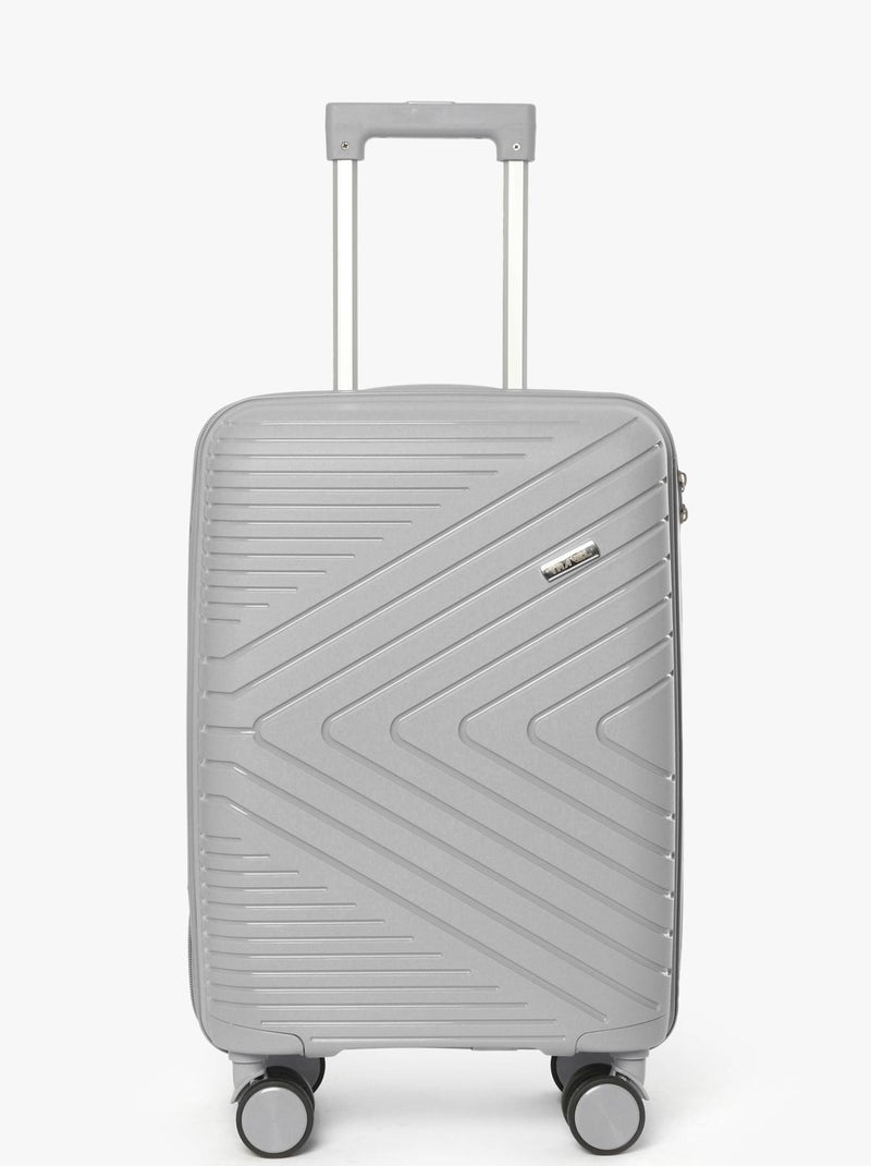 Lot de valises victoria travel polypropylene Gris Gris - Kiabi