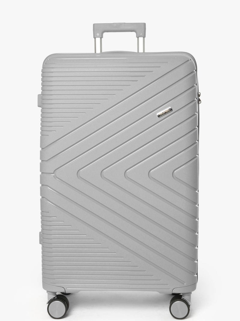 Lot de valises victoria travel polypropylene Gris Gris - Kiabi