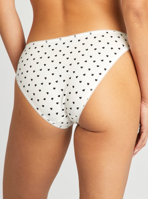 Lot de3 culottes en coton - Kiabi