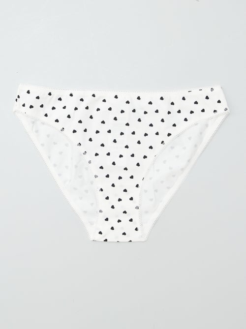 Lot de3 culottes en coton - Kiabi