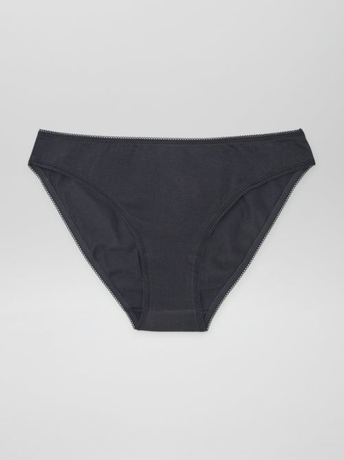 Lot de3 culottes en coton - Kiabi