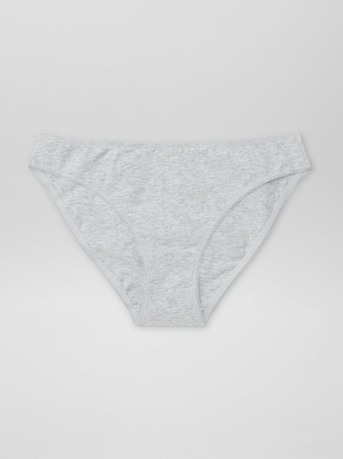 Lot de3 culottes en coton - Kiabi