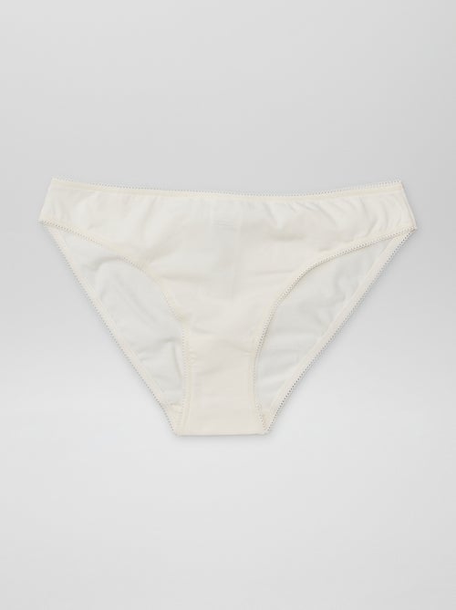 Lot de3 culottes en coton - Kiabi