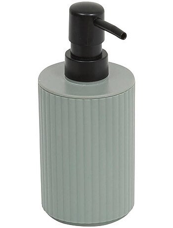 Lot distributeur de savon et gobelet strié ECO