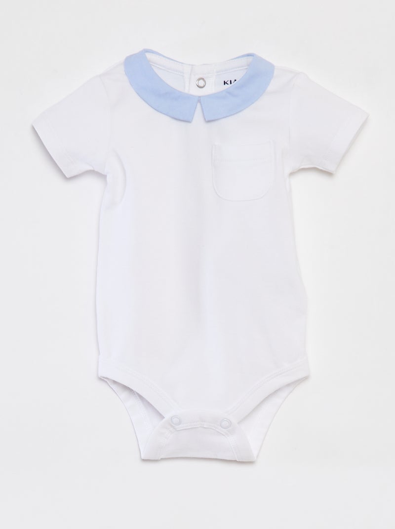 Lot dors bien léger + body - 2 pièces blanc - Kiabi