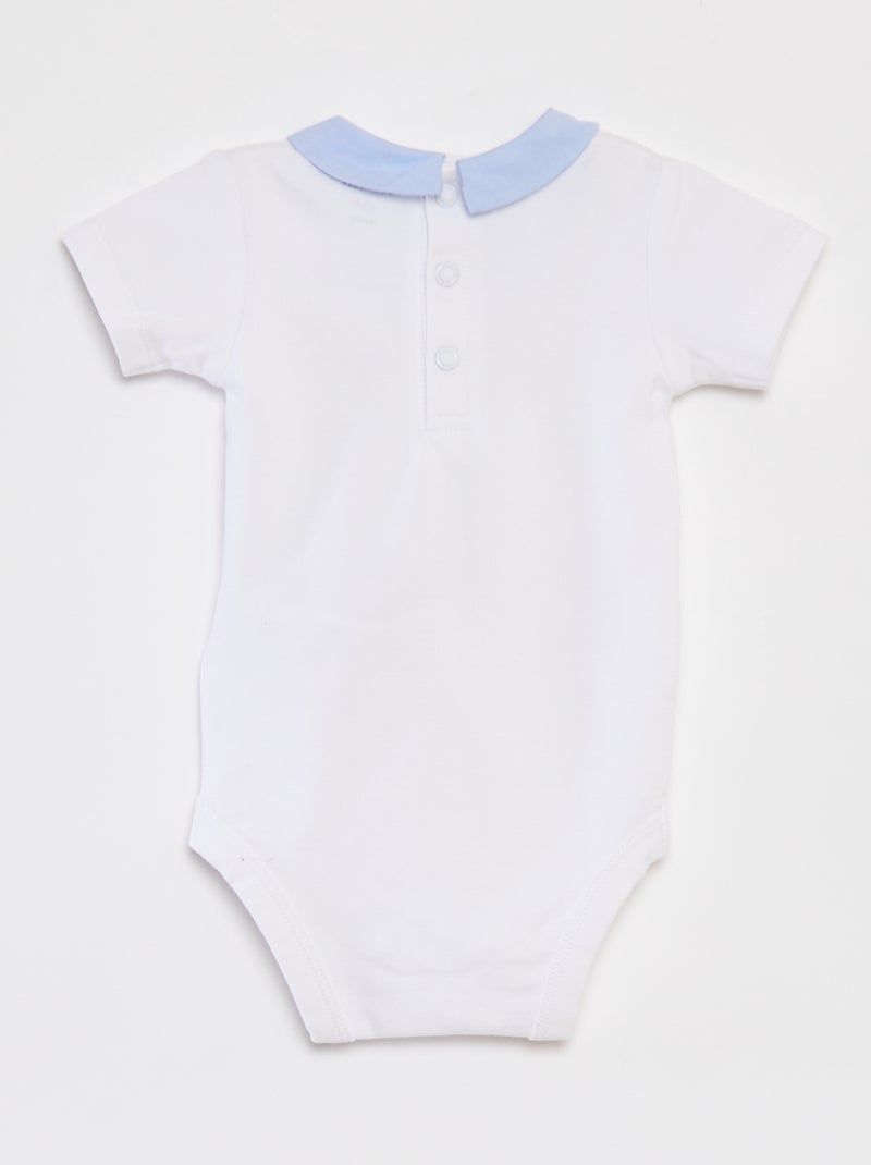 Lot dors bien léger + body - 2 pièces blanc - Kiabi