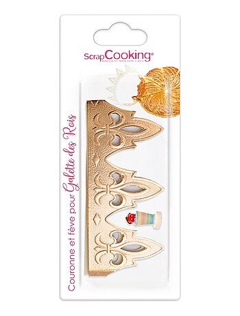 Lot fève et couronne - ScrapCooking