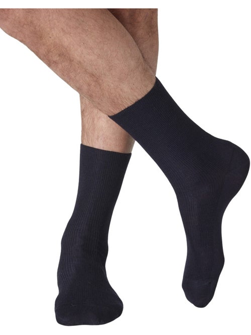 Lot mi-chaussettes laine pieds sensibles - DAXON - Kiabi