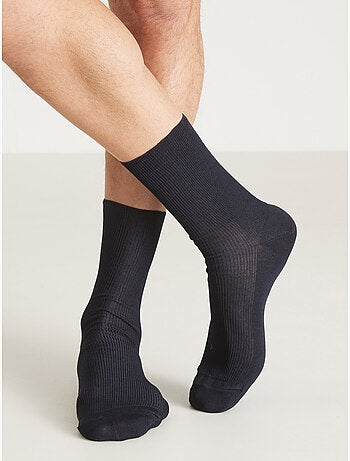 Lot mi-chaussettes pieds sensibles