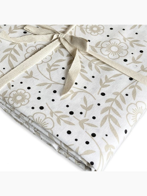 Lot nappe rectangle en coton imprimé floral VERONE – Future Home - Kiabi